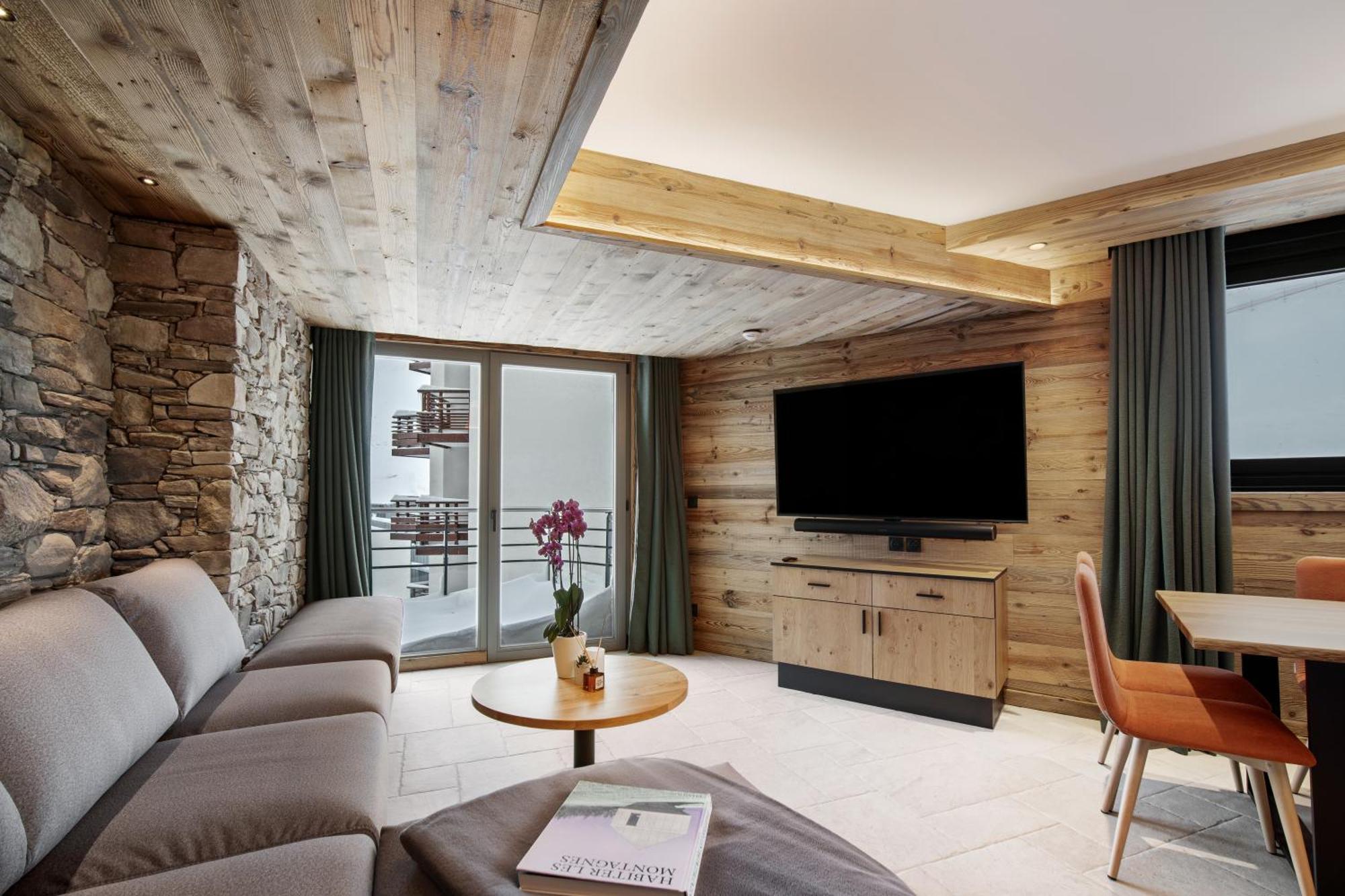 Chalet Hotel Quartz 蒂涅 外观 照片
