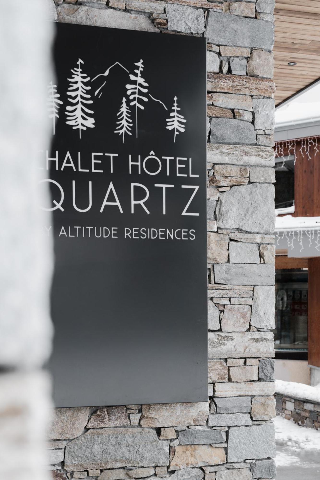 Chalet Hotel Quartz 蒂涅 外观 照片