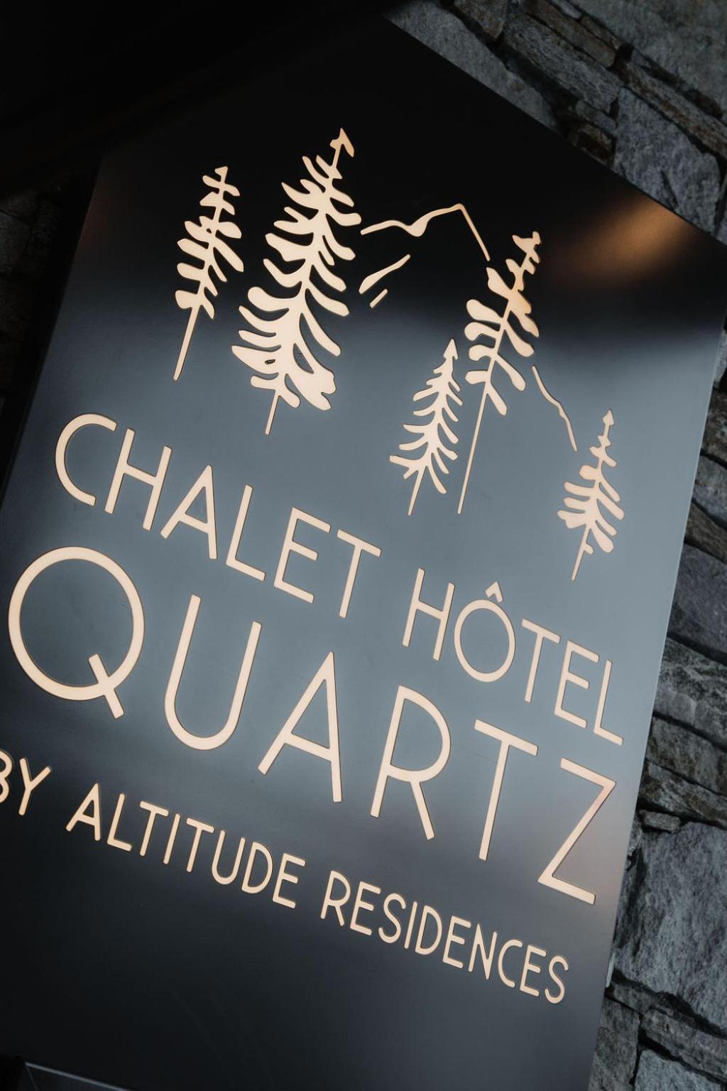 Chalet Hotel Quartz 蒂涅 外观 照片